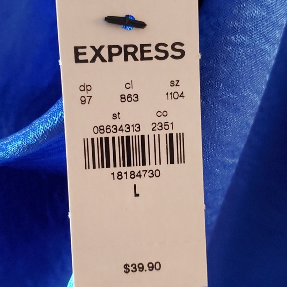 NWT Express T-Back Party Tank - Picture 2 of 6